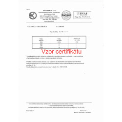 Kalibrovaný teplomer 144000 do chladničky s certifikátom o kalibrácii v bodoch 0, 4, 6, 8, 10 °C Kalibrovaný teplomer 144000 do chladničky s certifikátom o kalibrácii v bodoch 0, 4, 6, 8, 10 °C