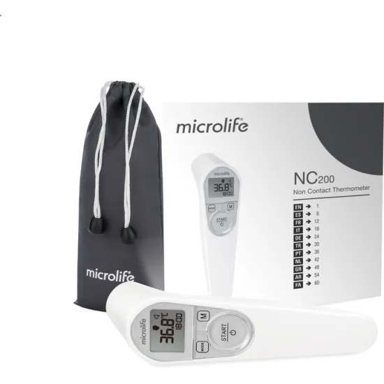 Infračervený teplomer Microlife NC200 na meranie teploty ľudského tela Infračervený teplomer Microlife NC200 na meranie teploty ľudského tela