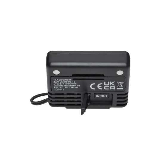 Kalibrovaný teplomer TFA 30.1066.01 do chladničky s certifikátom o kalibrácii v bodoch 0, 4, 6, 8, 10 °C