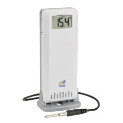 TFA 30.3902.02 Transmitter teploty so sondou pre chladničku s certifikátom v bodoch:  0, 4, 6, 8, 10 °C 