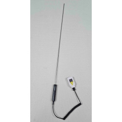 Kalibrovaný teplomer TFA 31.1034 na meranie teploty pôdy, sena , štiepky, slamy, krmiva s certifikátom o kalibrácii v bodoch 20, 35, 50, 65, 90 °C Kalibrovaný teplomer TFA 31.1034 na meranie teploty pôdy, sena , štiepky, slamy, krmiva s certifikátom o kalibrácii v bodoch 20, 35, 50, 65, 90 °C