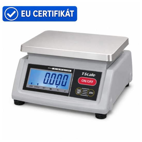 Gastro váha D1 do 6 kg s displejom z prednej strany a akumulátorom Gastro váha D1 do 6 kg s displejom z prednej strany a akumulátorom