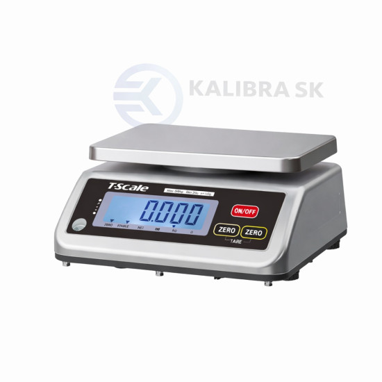 Gastro vodeodolná nerezová váha D2 do 15 kg s displejom z prednej strany a akumulátorom Gastro vodeodolná nerezová váha D2 do 15 kg s displejom z prednej strany a akumulátorom