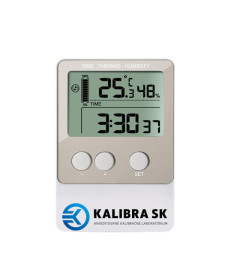 Kalibrované teplomery - vlhkomery - záznamníky s certifikátom o kalibrácii