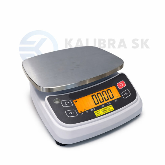 Gastro váha ED do 6 kg s displejom z prednej strany a akumulátorom Gastro váha ED do 6 kg s displejom z prednej strany a akumulátorom