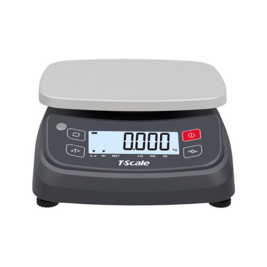 Obchodná váha ED 6/15 kg z displejom s prednej strany a akumulátorom