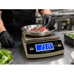 Kontrolná gastro váha HS-K do 3 kg s certifikátom o kalibrácii