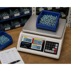 Počítacia váha JCS-AI do 30kg d= 0,5g s certifikátom o kalibrácii 