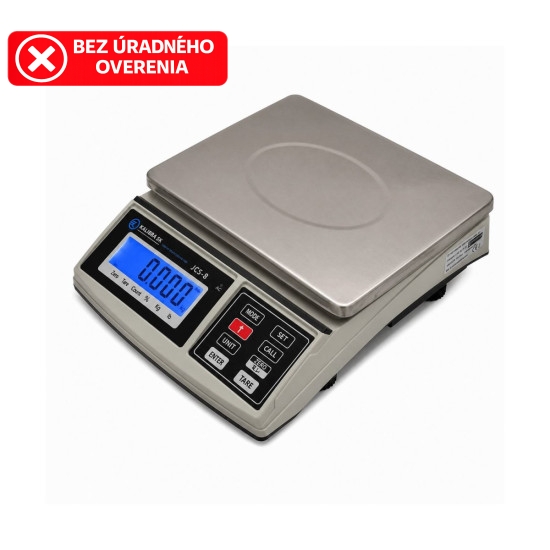 Kontrolná váha JCS-B do 30 kg s certifikátom o kalibrácii 