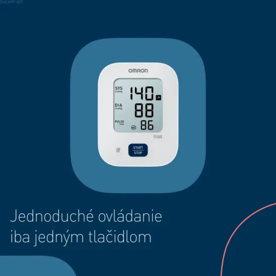 Tlakomer OMRON M2 Essential s adaptérom