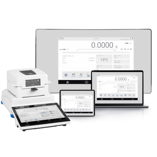 Analyzátor vlhkosti RADWAG MA 5Y.IC (interná kalibrácia)