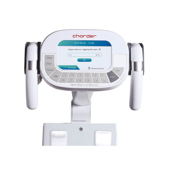 Analyzátor zloženia tela CHARDER MA601, úradne overená, do 300 kg Analyzátor zloženia tela CHARDER MA601, úradne overená, do 300 kg