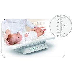 Lekárska kojenecká váha CHARDER MS3510, úradne overená, do 20 kg 