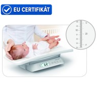 Lekárska kojenecká váha CHARDER MS3510, úradne overená, do 20 kg Lekárska kojenecká váha CHARDER MS3510, úradne overená, do 20 kg
