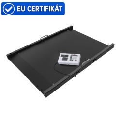 Bariatrická plošinová váha CHARDER MS3830XL (III), dĺžka platformy 150 cm, BMI, úradne overená, do 300 kg 