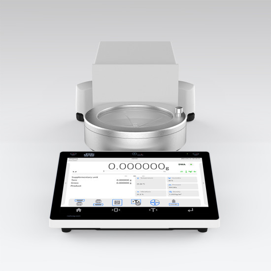 Mikrováha RADWAG MYA 5.5Y.F1 – váženie filtrov s väčšou plochou