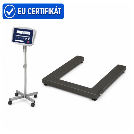 Obchodná paletová váha PA-600 do 600 kg - U Obchodná paletová váha PA-600 do 600 kg - U
