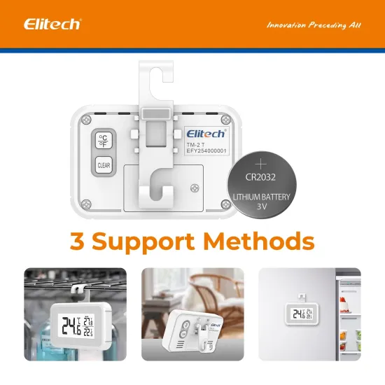Teplomer Elitech TM-2T do chladničky s certifikátom o kalibrácii (0, 4, 6, 8, 10 °C) Teplomer Elitech TM-2T do chladničky s certifikátom o kalibrácii (0, 4, 6, 8, 10 °C)