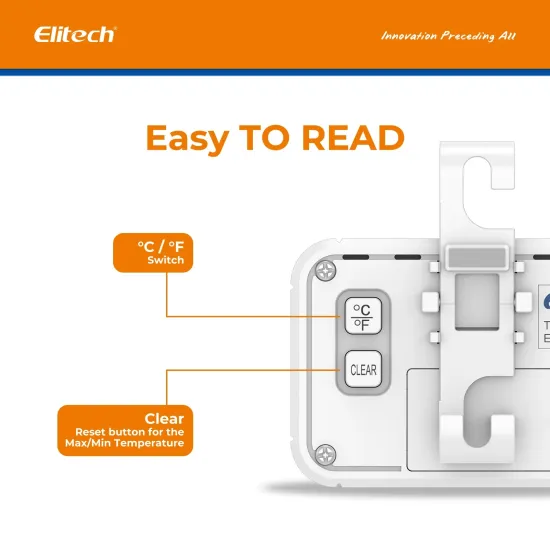 Teplomer Elitech TM-2T do chladničky s certifikátom o kalibrácii (0, 4, 6, 8, 10 °C) Teplomer Elitech TM-2T do chladničky s certifikátom o kalibrácii (0, 4, 6, 8, 10 °C)
