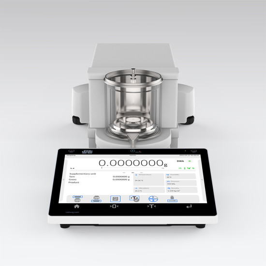 Ultra-mikrováhy RADWAG série UYA 5Y – váženie s rozlíšením 0,1 µg