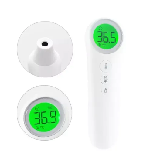 Infračervený teplomer Famidoc FDIR-V12 na meranie teploty ľudského tela s certifikátom o kalibrácii