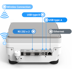 Laboratórna váha  RADWAG WLC 1/10.X7 Max. 10 kg d=0,01/0,1 g