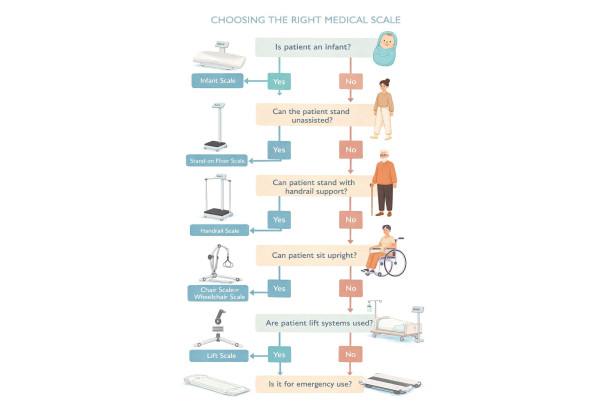 Ako vybrať zdravotnícku váhu do ambulancie, kliniky  alebo zdravotníckeho zariadenia