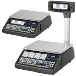 Etiketovacia váha DIBAL Wind W-025 flat do 15 kg s tlačou etikety/účtenky