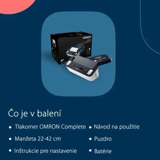 Tlakomer Omron Complete s EKG Tlakomer Omron Complete s EKG
