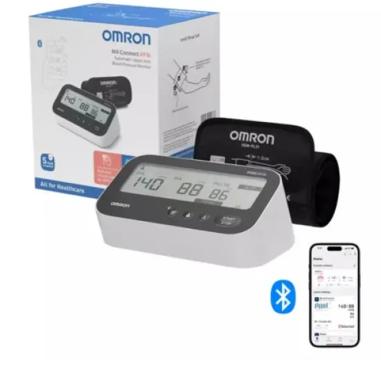 Tlakomer Omron M4 Connect AFIB s adaptérom Tlakomer Omron M4 Connect AFIB s adaptérom