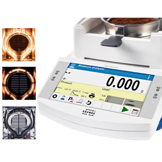 Analyzátory vlhkosti RADWAG MA .X7.A