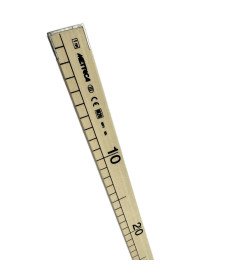 Drevený meter ciachovaný – Metrica 2026