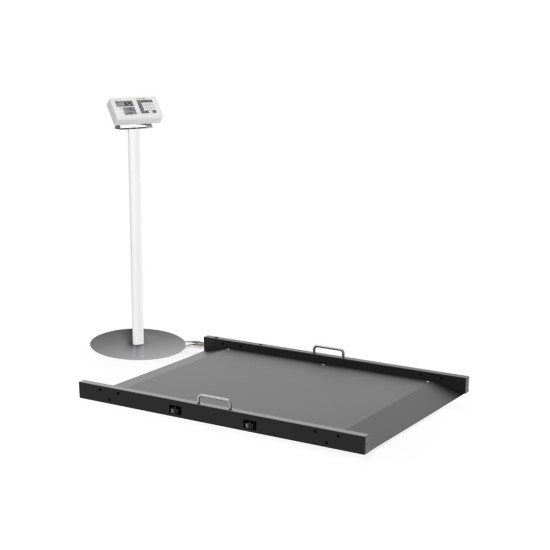 Lekárska plošinová váha pre invalidný vozík CHARDER MS3830, úradne overená, do 300 kg 