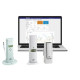 Kalibrovaný online záznamík TFA observer PRO-OKO + transmitter teploty a vlhkosti TFA 30.3312.02 + transmitter teploty TFA 30.3313.02