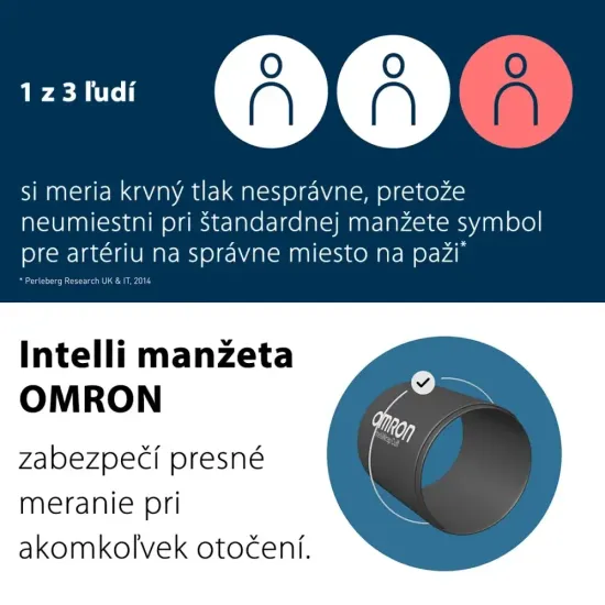 Tlakomer Omron M6 Comfort AFIB s adaptérom