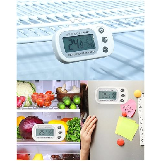 Teplomer PRO 602 do chladničky s certifikátom o kalibrácii (0, 4, 6, 8, 10 °C) Teplomer PRO 602 do chladničky s certifikátom o kalibrácii (0, 4, 6, 8, 10 °C)