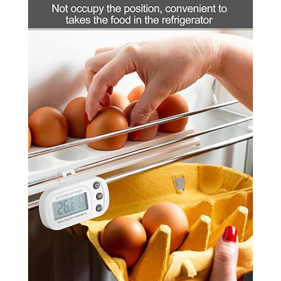 Teplomer PRO 602 do chladničky s certifikátom o kalibrácii (0, 4, 6, 8, 10 °C) Teplomer PRO 602 do chladničky s certifikátom o kalibrácii (0, 4, 6, 8, 10 °C)