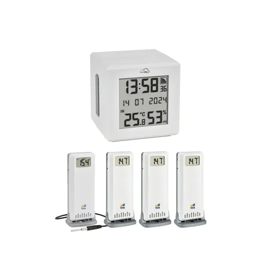 TFA 30.3902.02 Transmitter teploty so sondou pre chladničku s certifikátom v bodoch:  0, 4, 6, 8, 10 °C 