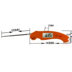 Kalibrovaný teplomer vpichový KT600 s certifikátom o kalibrácii v bodoch:  -22, -18, 2, 6, 10, 60, 70, 180 °C Kalibrovaný teplomer vpichový KT600 s certifikátom o kalibrácii v bodoch:  -22, -18, 2, 6, 10, 60, 70, 180 °C
