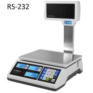 Obchodná váha CAS ER JR-P do 15 kg s pripojením RS232 k pokladni