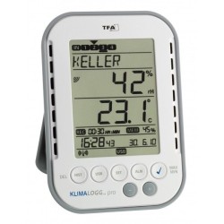 Kalibrovaný profesionálny bezdrôtový záznamík teploty a vlhkosti TFA 30.3039 KLIMALOGG PRO s certifikátom o kalibrácii pre suchý sklad Kalibrovaný profesionálny bezdrôtový záznamík teploty a vlhkosti TFA 30.3039 KLIMALOGG PRO s certifikátom o kalibrácii pre suchý sklad