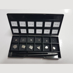 Súprava nerezového závažia triedy presnosti F1 1mg - 500 mg