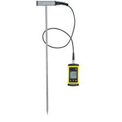 Teplomer Greisinger SoilTemp 1700 na meranie teploty pôdy, sena , štiepky, slamy, krmiva. Teplomer Greisinger SoilTemp 1700 na meranie teploty pôdy, sena , štiepky, slamy, krmiva.