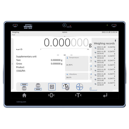 Mikro váhy RADWAG XA 5Y.M.A.P – mikrováhy pre kalibráciu pipiet 1 µg Mikro váhy RADWAG XA 5Y.M.A.P – mikrováhy pre kalibráciu pipiet 1 µg