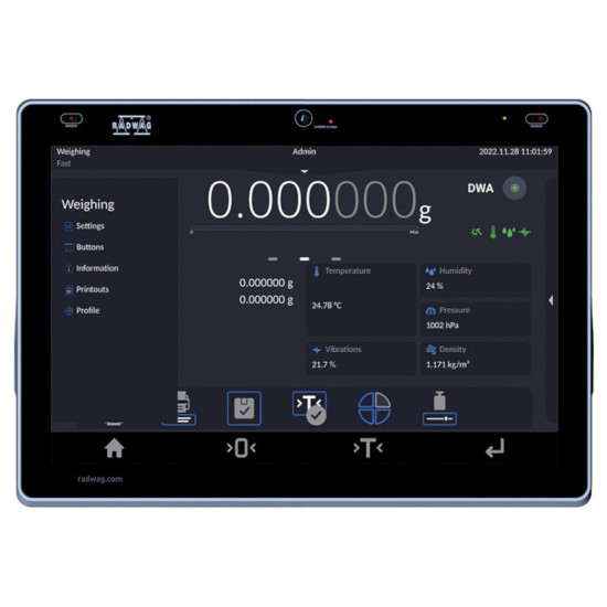 Mikro váhy RADWAG XA 5Y.M – presnosť až 1 µg pre profesionálne laboratóriá