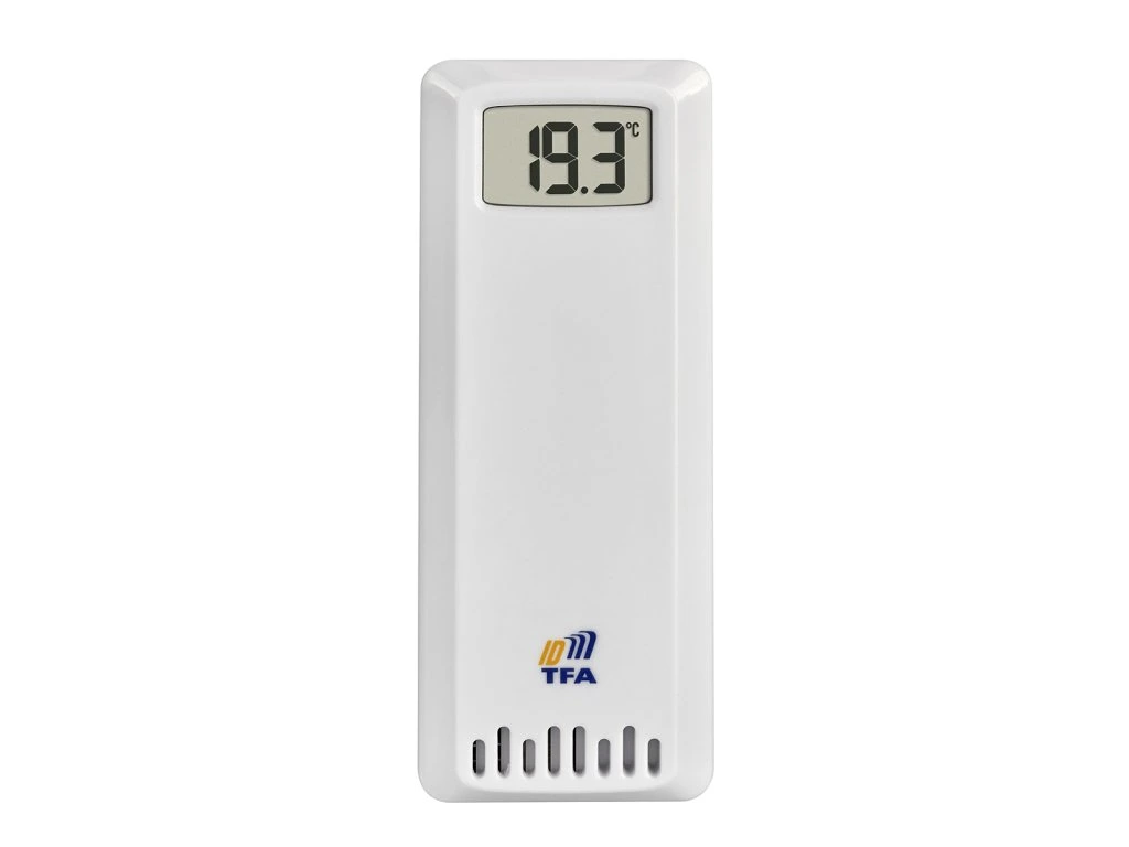 TFA 30.3900.02 ID-A0 vysielač teploty a vlhkosti do miestnosti s certifikátom v bodoch 15, 20, 25, 30 °C TFA 30.3900.02 ID-A0 vysielač teploty a vlhkosti do miestnosti s certifikátom v bodoch 15, 20, 25, 30 °C