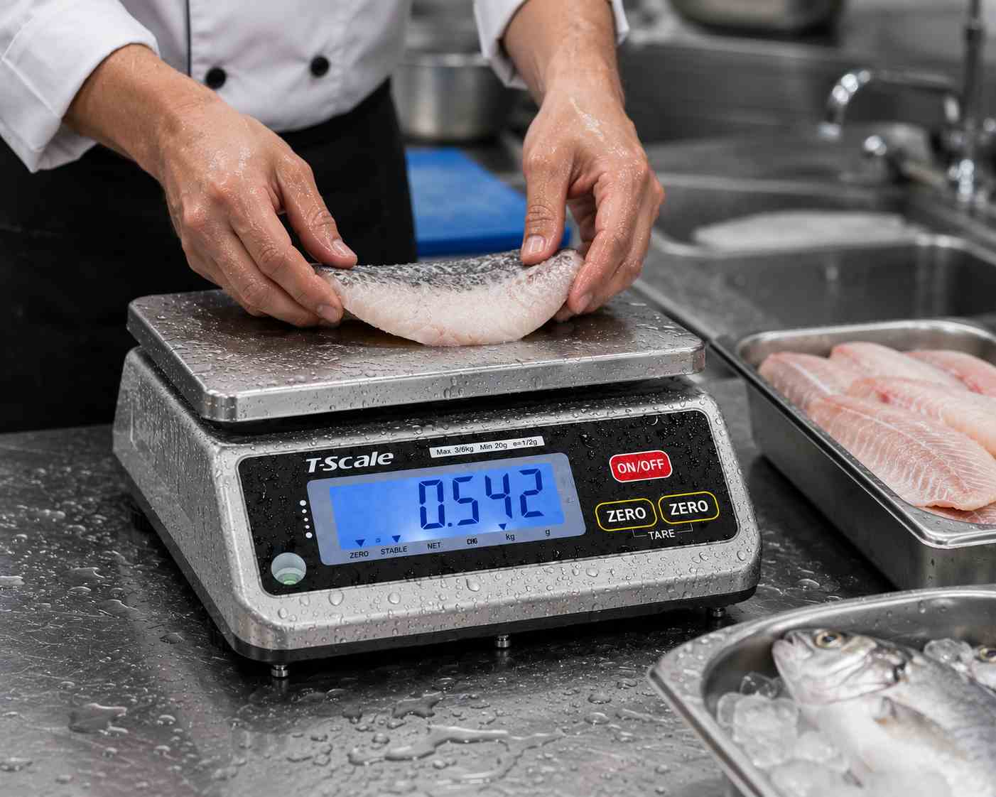 Obchodná nerezová váha D2 / S29 do 15kg s displejom z prednej strany a akumulátorom Obchodná nerezová váha D2 / S29 do 15kg s displejom z prednej strany a akumulátorom