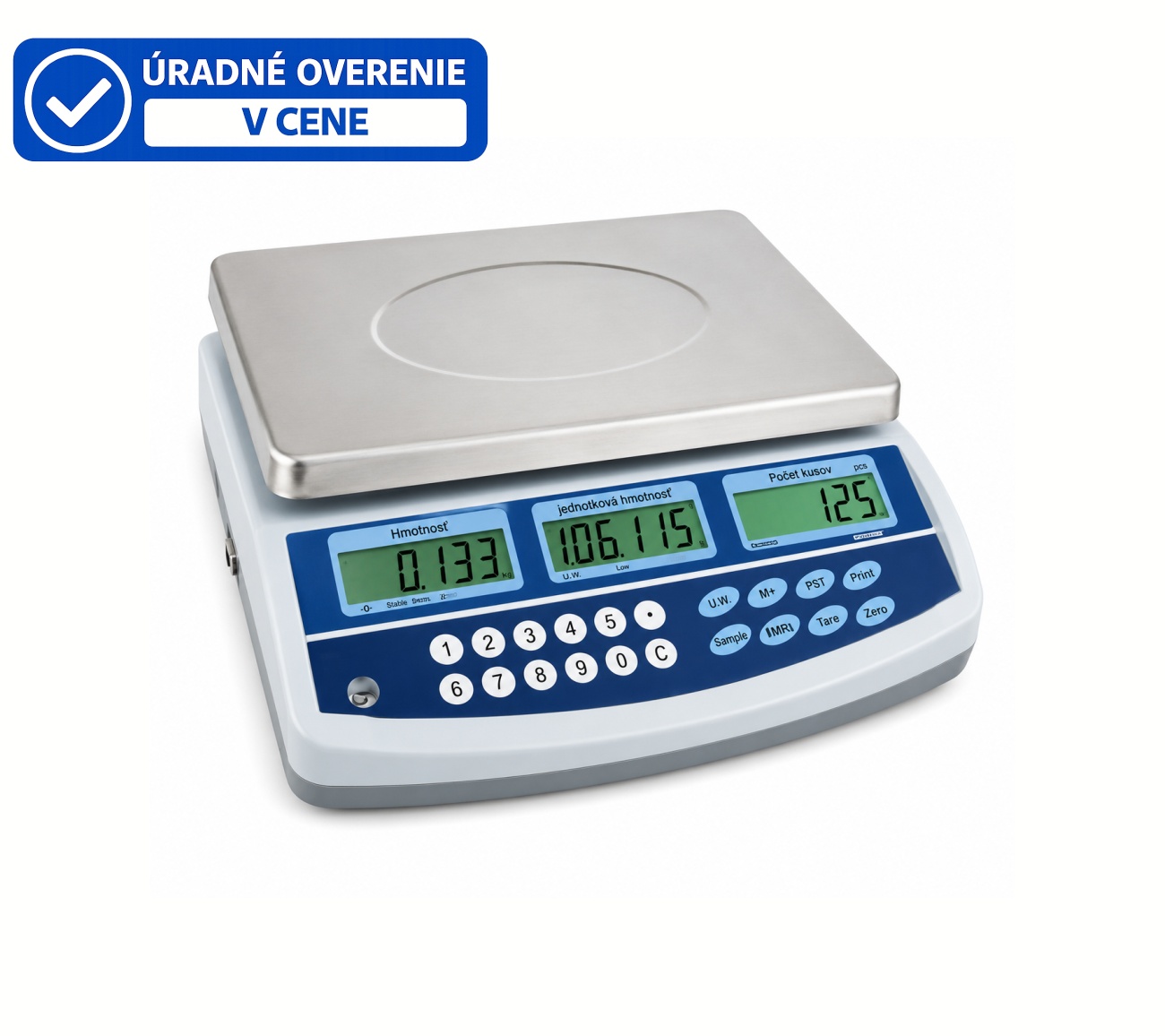 Obchodná počítacia váha QHC-15 do 15kg Obchodná počítacia váha QHC-15 do 15kg