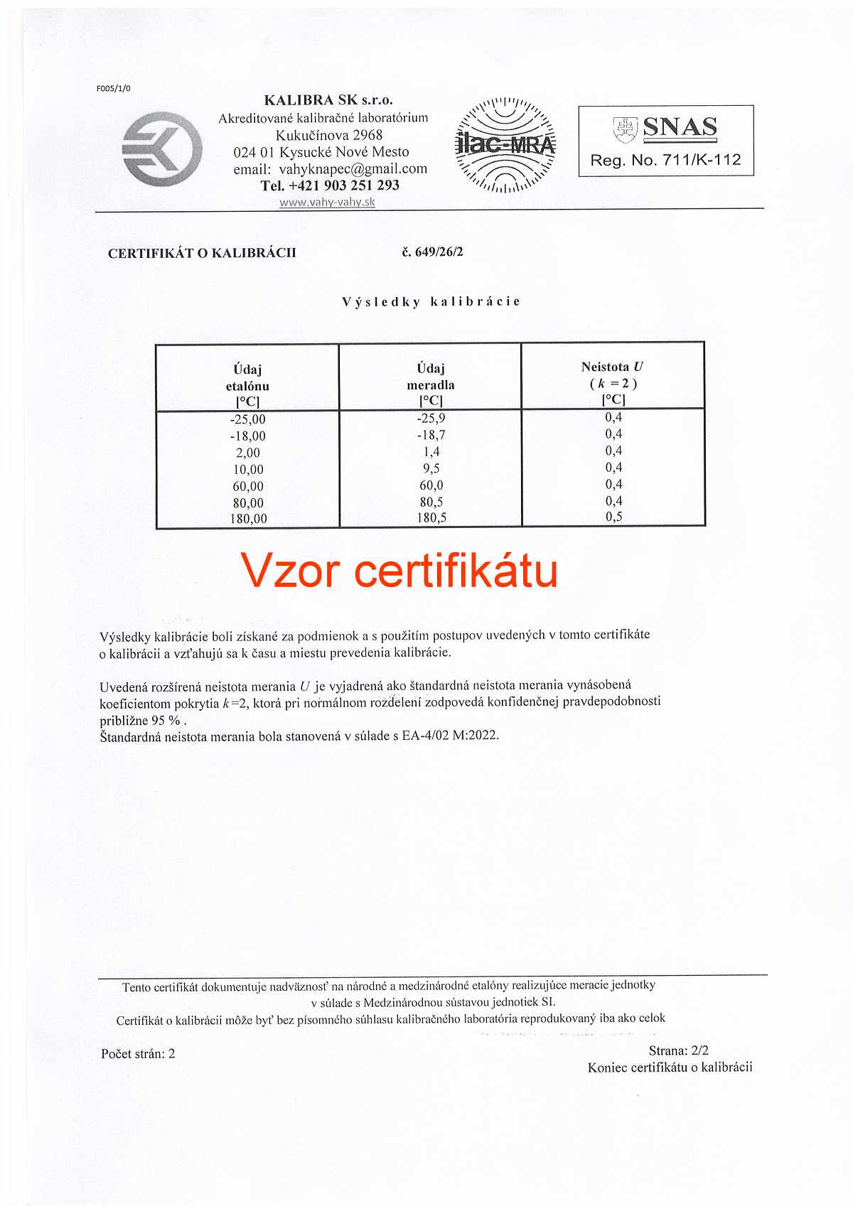 Univerzálny vpichový teplomer KT300 s certifikátom o kalibrácii (−25, −18, 2, 10, 60, 80, 180 °C) Univerzálny vpichový teplomer KT300 s certifikátom o kalibrácii (−25, −18, 2, 10, 60, 80, 180 °C)