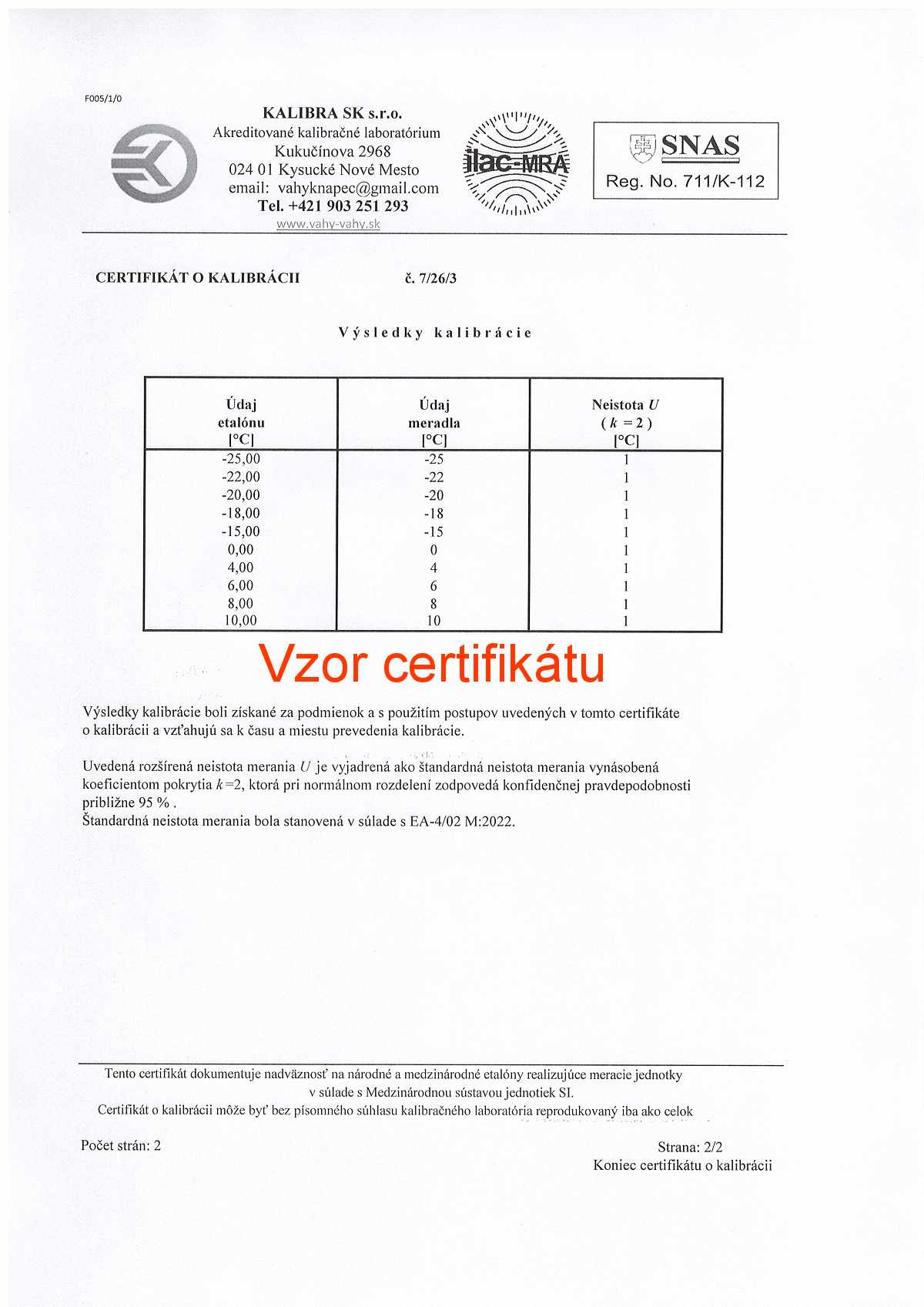 Záznamník teploty Elitech RC5 do chladničky a mrazničky s certifikátom o kalibrácii (−25, −22, −20, −18, −15, 0, 4, 6, 8, 10 °C)